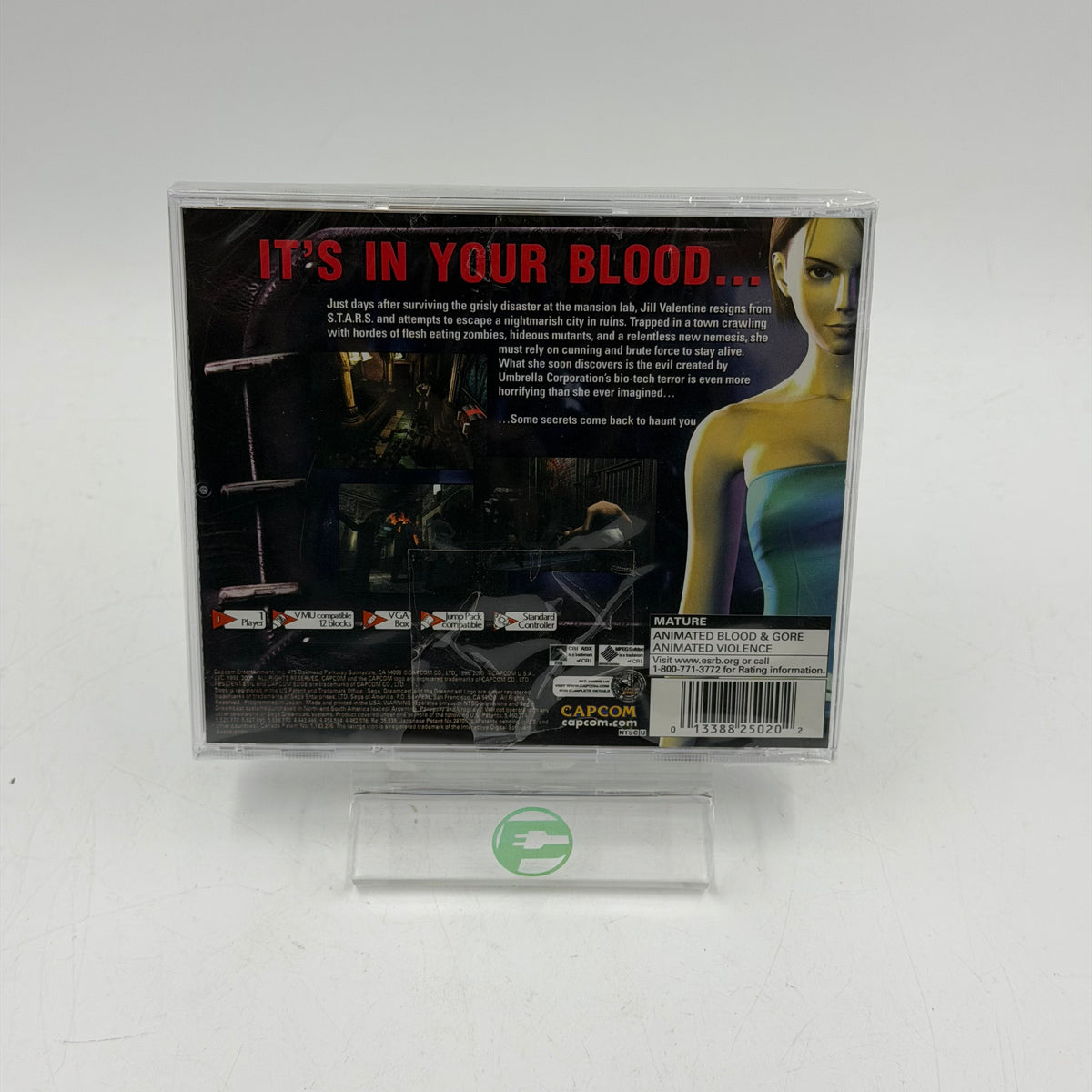 New Resident Evil 3 Nemesis (Sega Dreamcast, 2000)