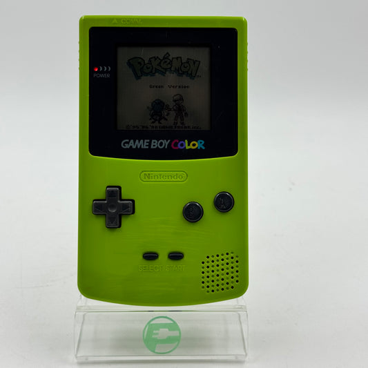 Nintendo Game Boy Color Handheld Game Console CGB-001 Kiwi