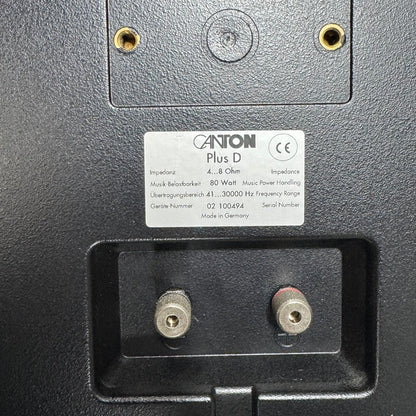 Canton AV 700 Speaker System Black