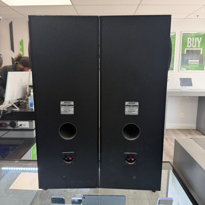Bose 401 Direct Reflecting Speakers with Stereo Space Array Tower Speakers Black