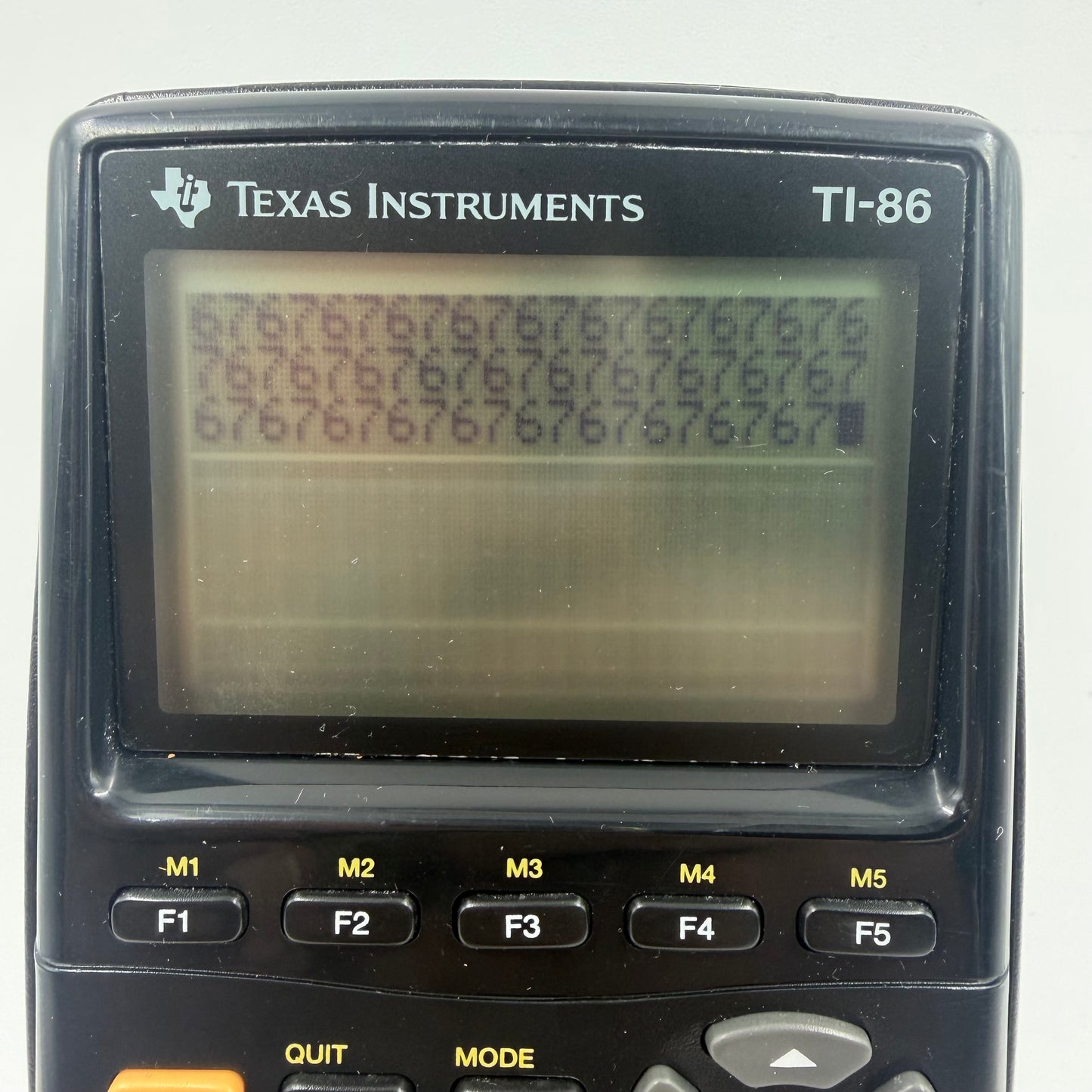 Texas Instruments Ti-86 Graphing Calculator