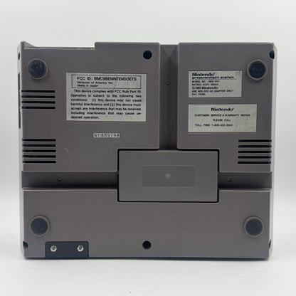 Nintendo Entertainment System NES Video Game Console Gray