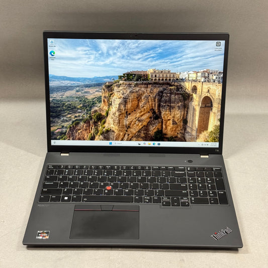 Lenovo ThinkPad T16 Gen 1 21CH-0065US 15.6" Ryzen 5 PRO 6650U 2.90GHz 16GB RAM 512GB SSD Win 11 Pro