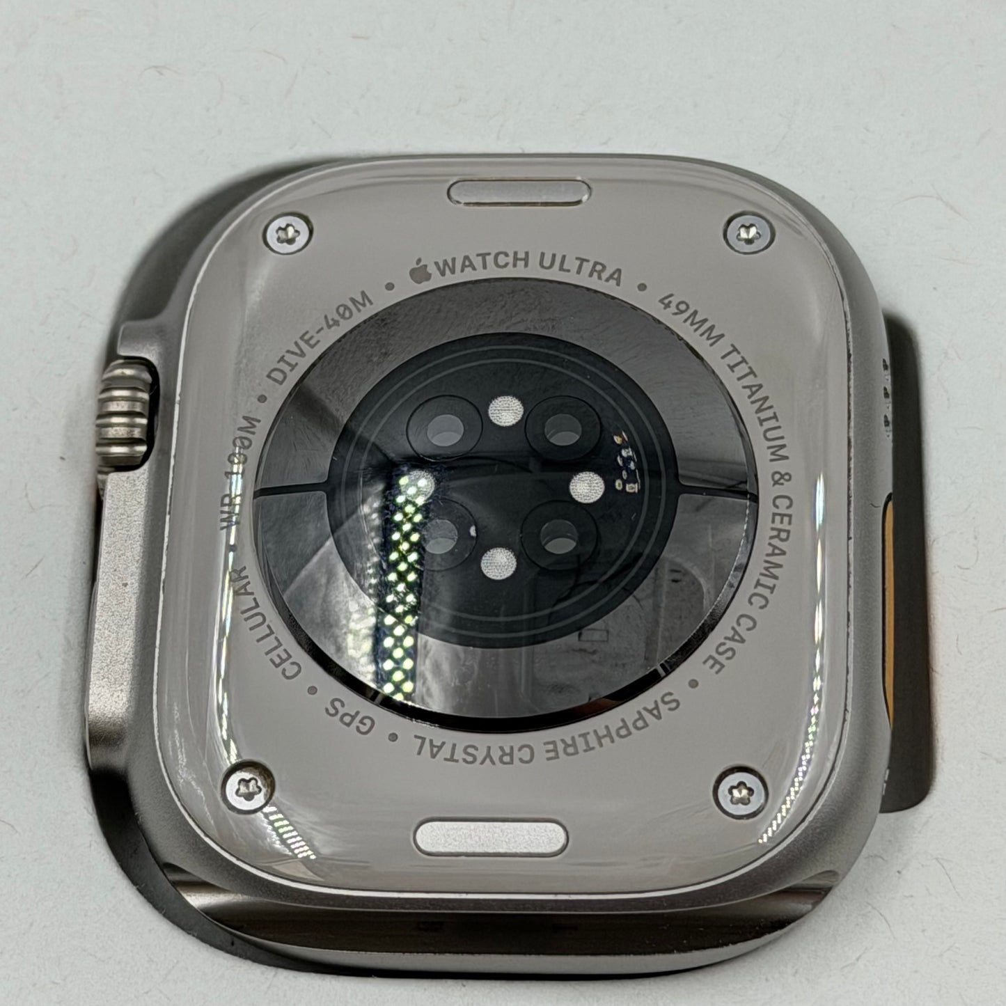 Unlocked Apple Watch Ultra 3 49MM Natural Titanium Blue Alpine Loop MEWK4LW/A