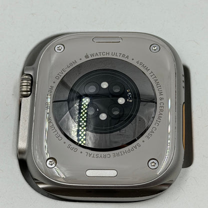 Unlocked Apple Watch Ultra 3 49MM Natural Titanium Blue Alpine Loop MEWK4LW/A