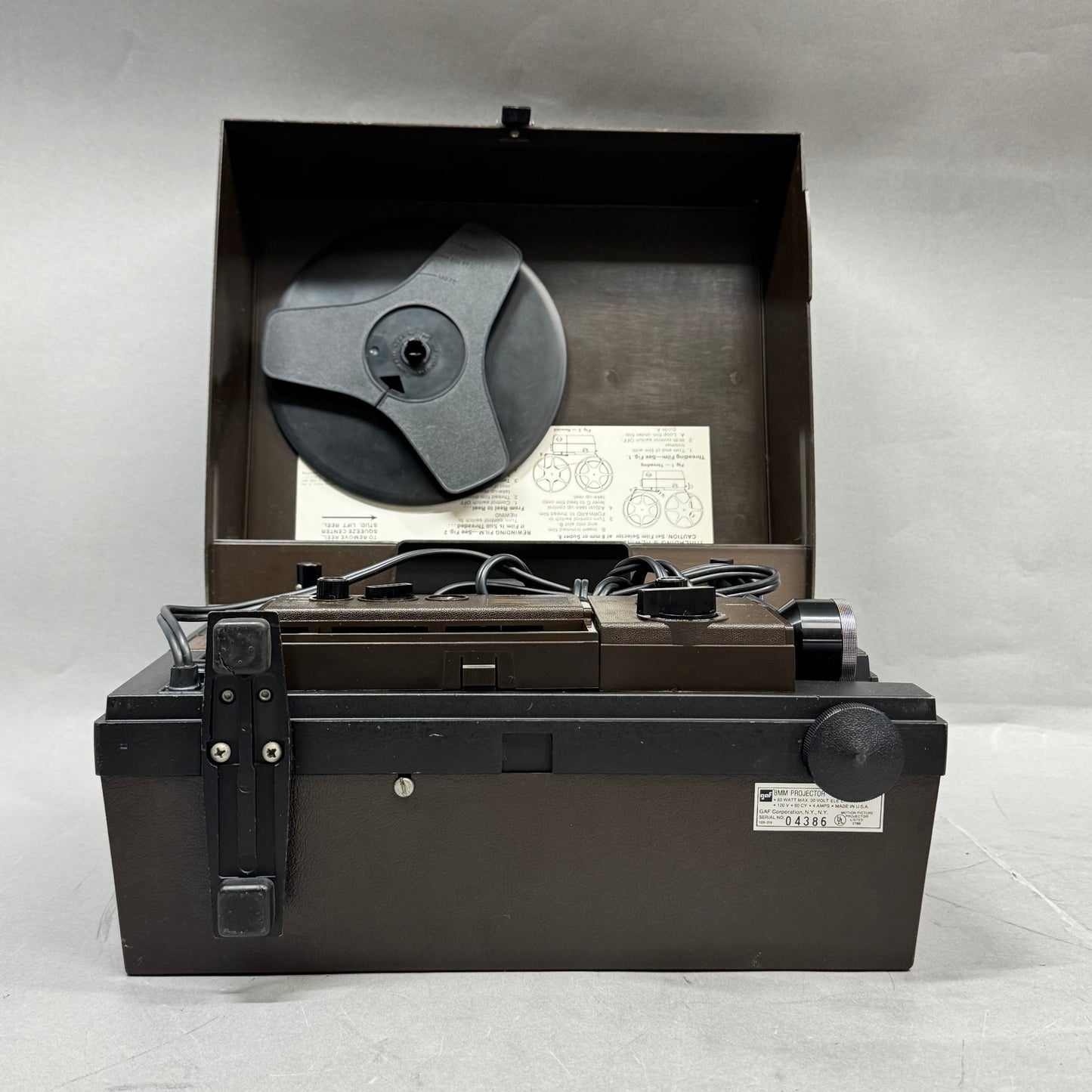 Vintage GAF 2688-Z Dual 8mm/Super Movie Projector