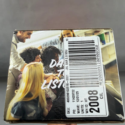 JBL Bar 2.0 ALL-IN-ONE MK2 Soundbar Black JBLBAR20AI0M2BLKAM