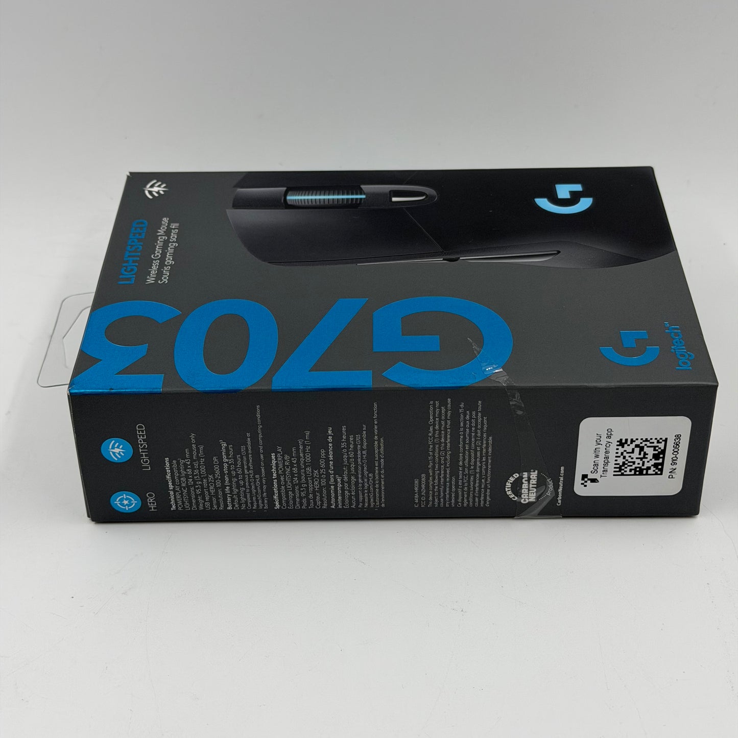 Logitech G703 LightSpeed Wireless Gaming Mouse 910-005638