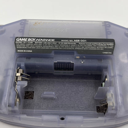 Nintendo Game Boy Advance Handheld Game Console AGB-001 Clear