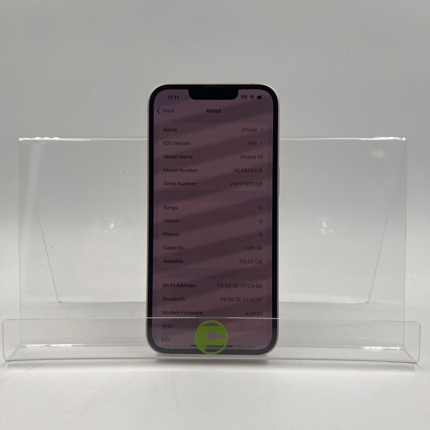 Unlocked Apple iPhone 13 128GB Pink MLMN3LL/A