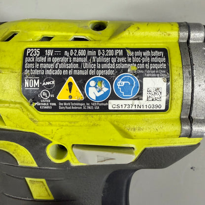 Ryobi P235 18V Cordless Impact Driver