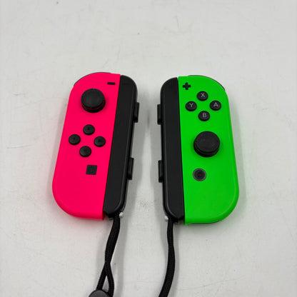 Nintendo Switch Joy-Con Controller HAC-015/HAC-016 Neon Pink/Neon Green