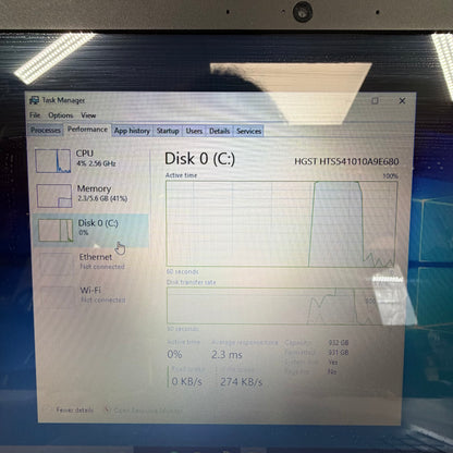 HP Pavilion 15-AB153 14" A10-8700 R6 1.8GHz 6GB RAM 1TB SSD Bad Battery