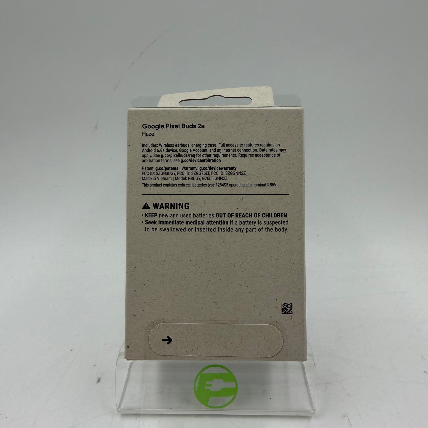 New Google Pixel Buds 2a Wireless In-Ear Bluetooth Headphones Black G3UGY