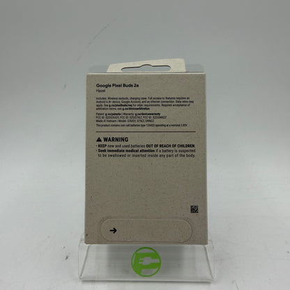 New Google Pixel Buds 2a Wireless In-Ear Bluetooth Headphones Black G3UGY