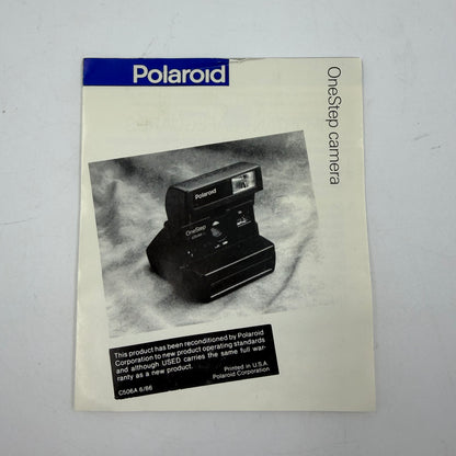 Polaroid OneStep Flash 600 35MM Film Camera