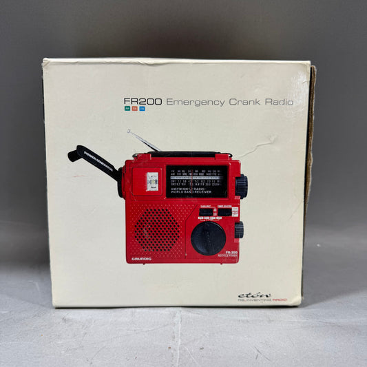 New eton Emergency Crank Radio Radio FR200