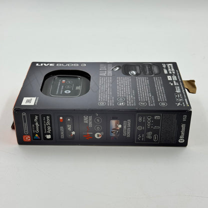New JBL Live Buds 3 Wireless Active Noise Canceling Earbuds Black