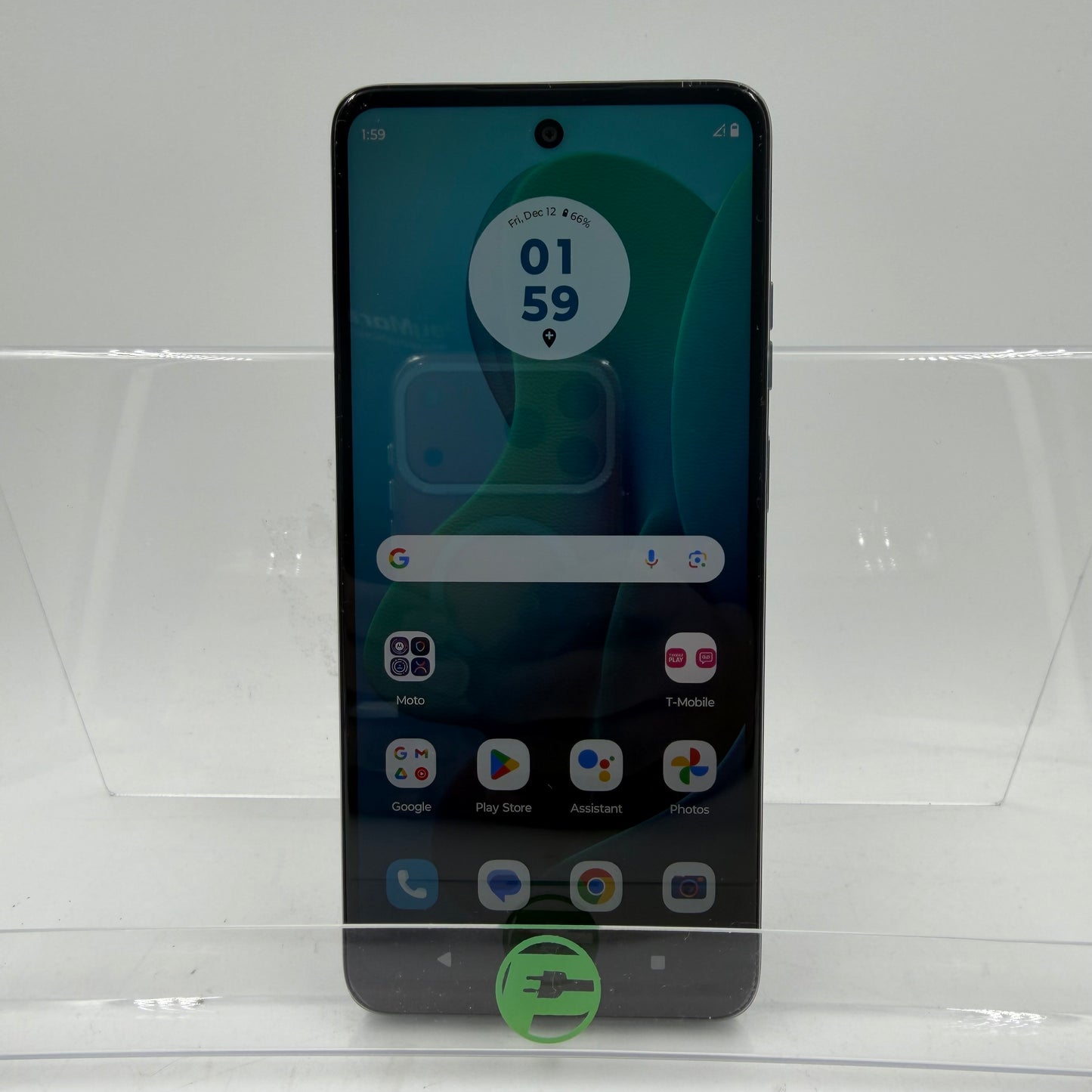 T-Mobile Motorola Moto G 5G 128GB 14 Green Gray X24171