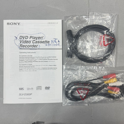 Sony DVD Player SLV-D300P