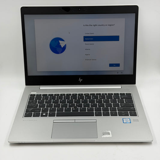 HP EliteBook 830 G5 13.3" i5-8350U 1.9GHz 16GB RAM 512GB SSD