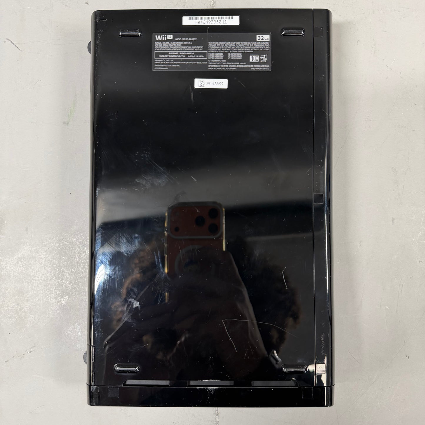 Nintendo Wii U Video Game Console WUP-010 Black