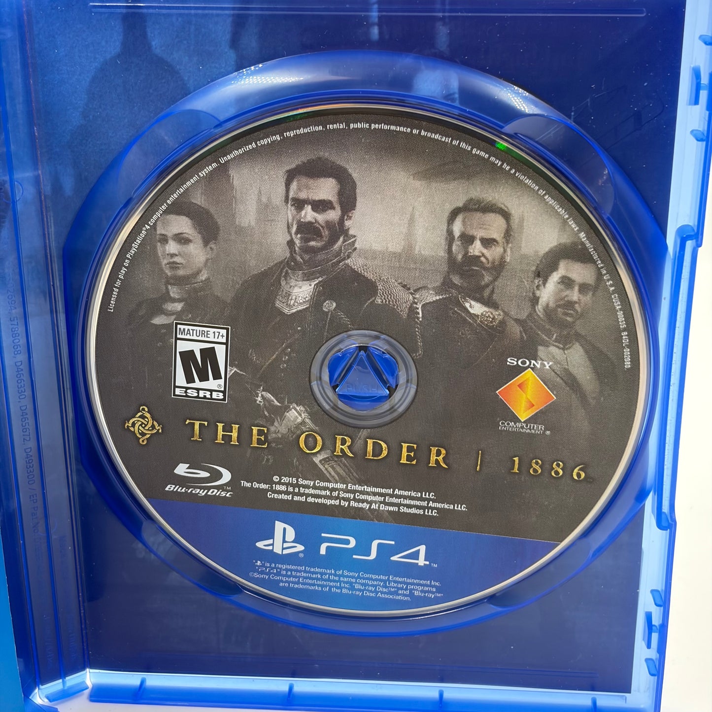 The Order: 1886 (Sony PlayStation 4 PS4, 2015)