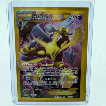 Pokémon TCG Lot of 10 EX Cards Full Art Zekrom 97/99 & Full Art Alakazam 125/124