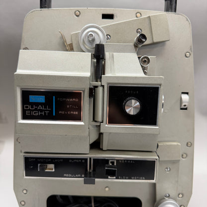 Sears Du-all Eight 584 Projector 1,000 Lumens 8mm Portable Film CG-141-C