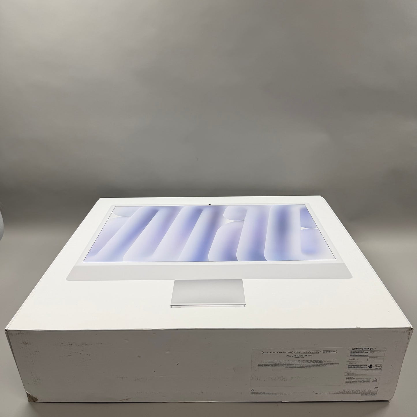 2024 Apple iMac 24" M4 8 Core 4.5GHz 16GB RAM 256GB SSD Silver A3247