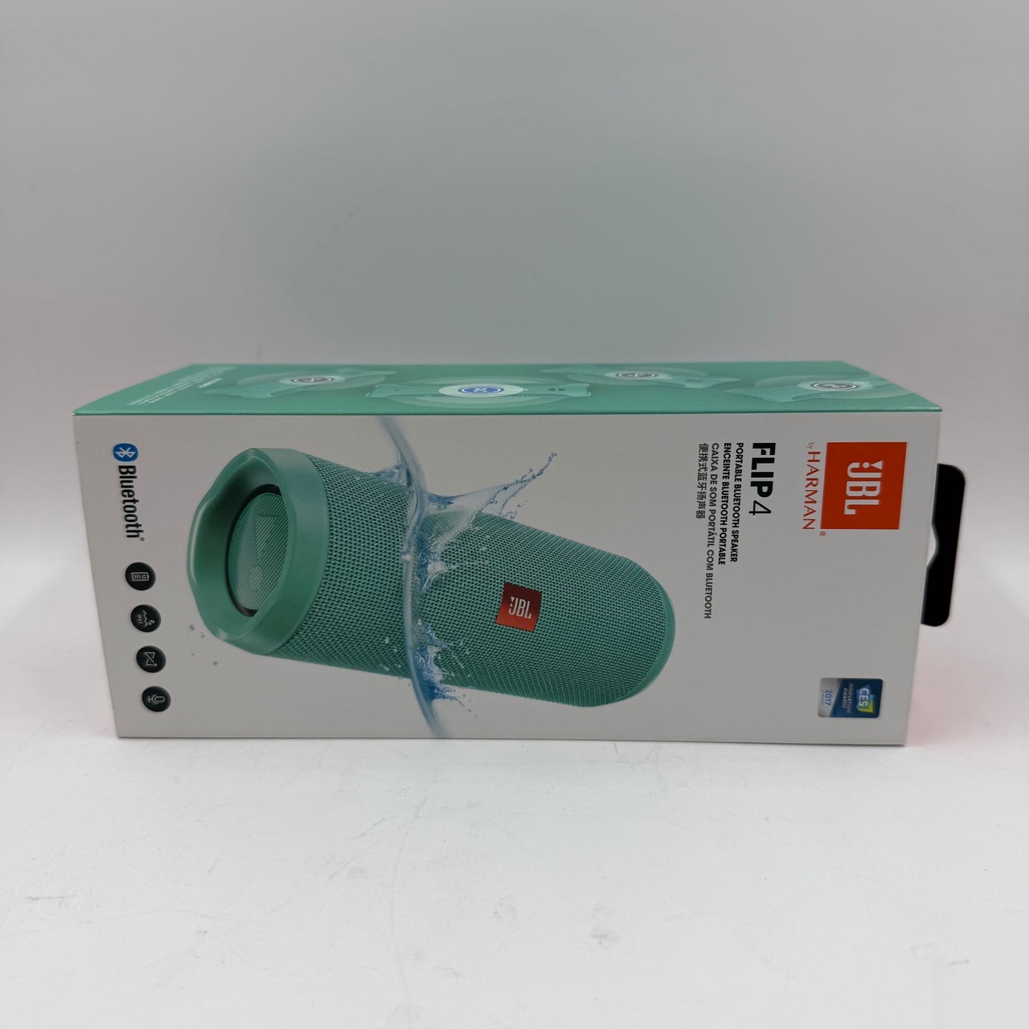 JBL Flip 4 Portable Bluetooth Party Speaker Teal JBLFLIP4A