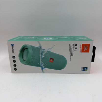 JBL Flip 4 Portable Bluetooth Party Speaker Teal JBLFLIP4A
