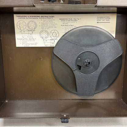 Vintage GAF 2688-Z Dual 8mm/Super Movie Projector