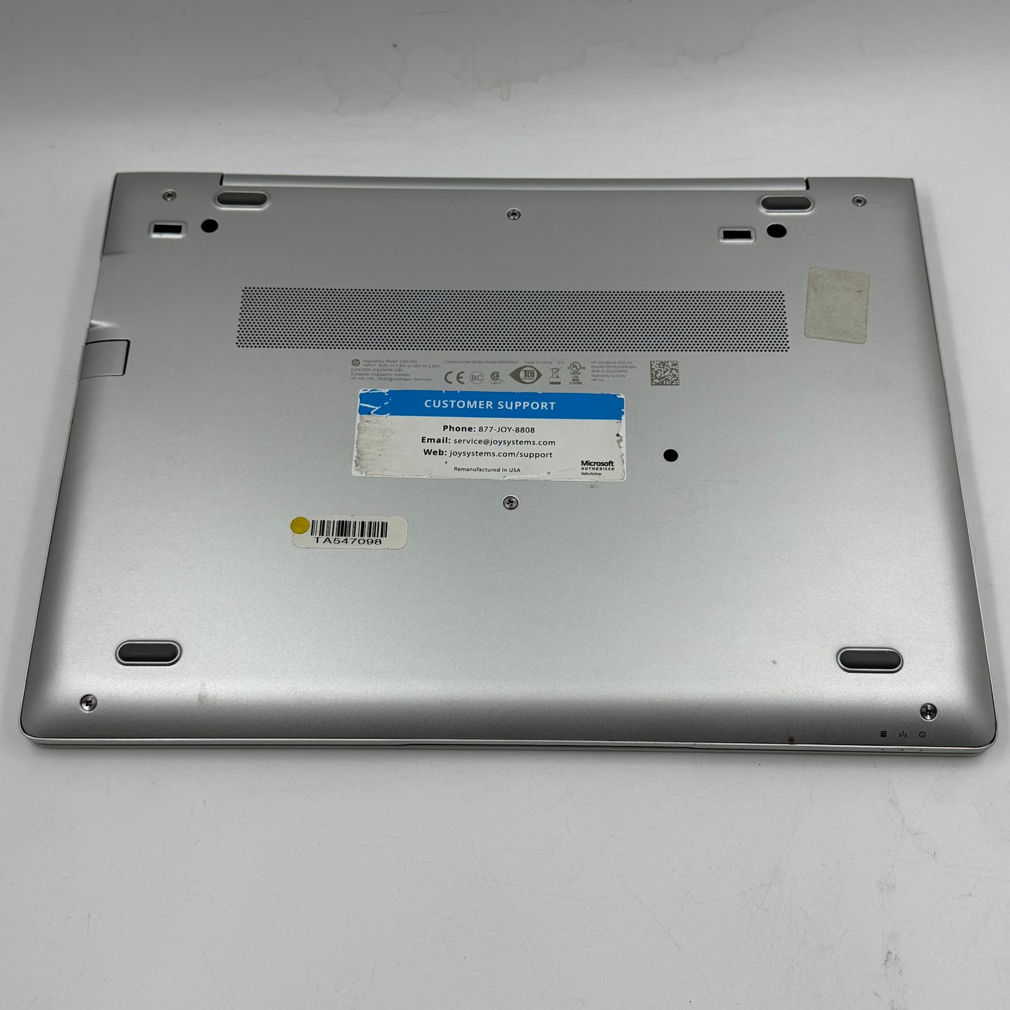 HP EliteBook 830 G5 13.3" i5-8350U 1.9GHz 16GB RAM 512GB SSD