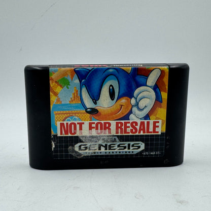 Sonic the Hedgehog [Not for Resale] (Sega Genesis, 1991)
