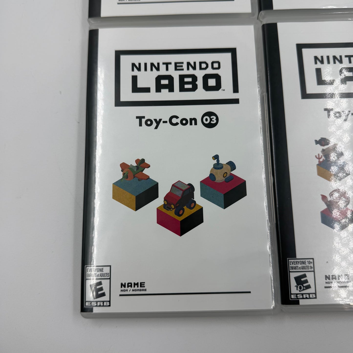 Lot of 4 Nintendo Toy-Con Labo Switch Games