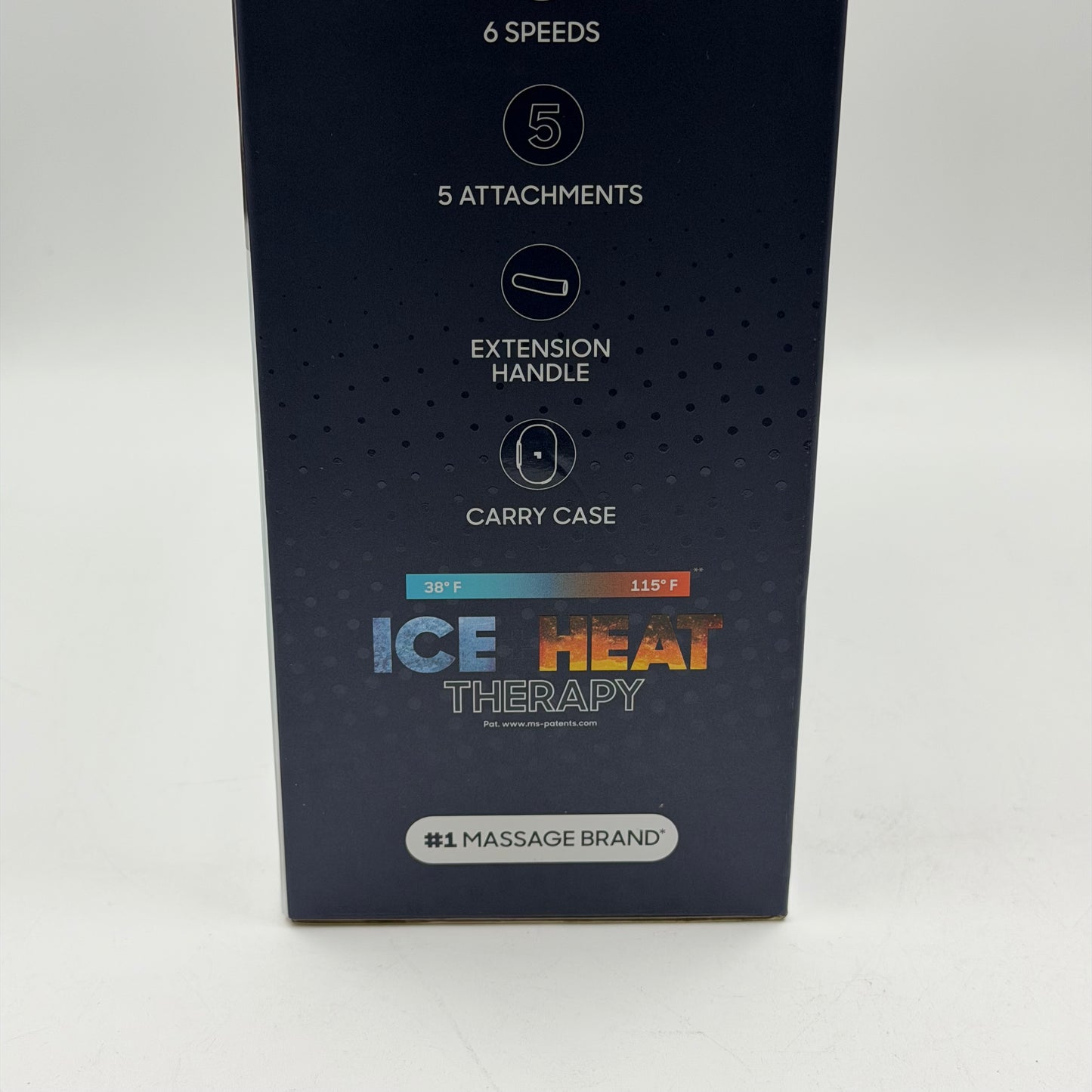 New Sharp Image  Hot+Cold Reach Percussion Massager