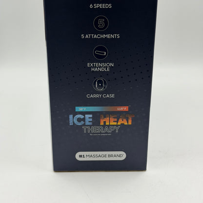 New Sharp Image  Hot+Cold Reach Percussion Massager