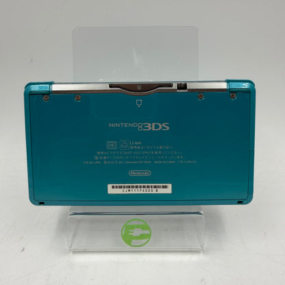 Nintendo 3DS Handheld Game Console CTR-001 Aqua Blue