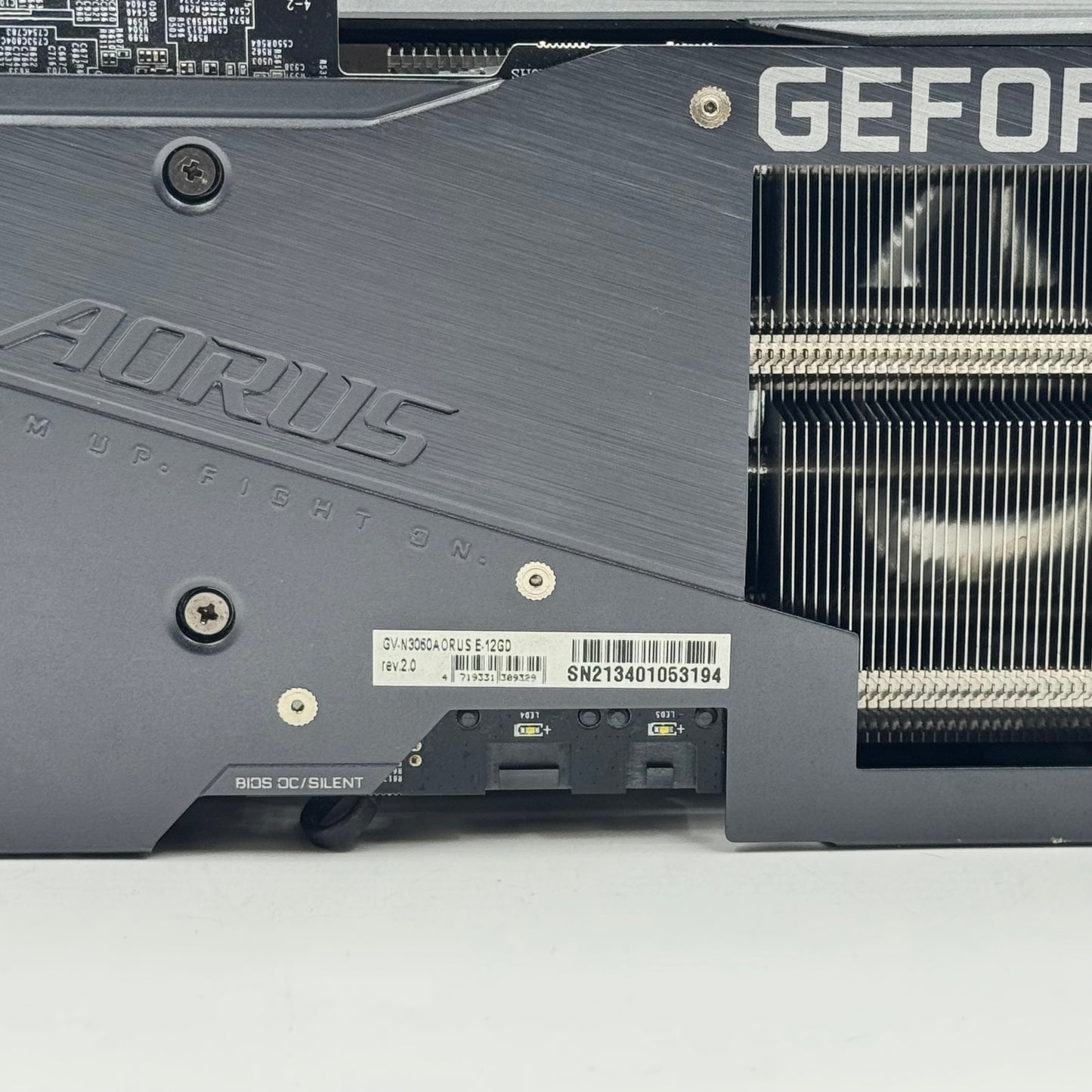Gigabyte GeForce RTX 3060 12GB GDDR6 Graphics Card N3060AORUS E-12GD
