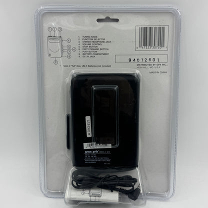 New GPX C3072 Personal Stereo 