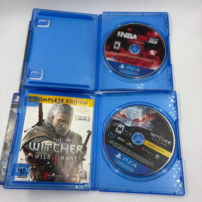 Lot of 4 Sony PlayStation 4 PS4 Games