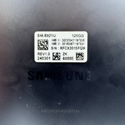 Samsung Galaxy S24 8GB RAM 128GB SM-S921U Onyx Black