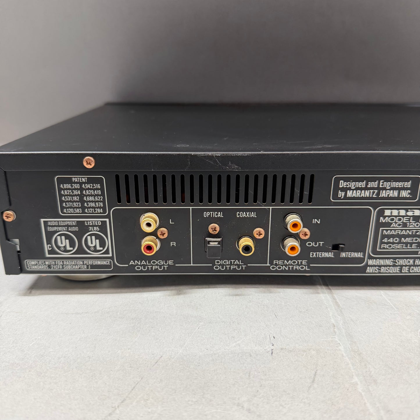 marantz Compact Disc Player Wired CD-63SE