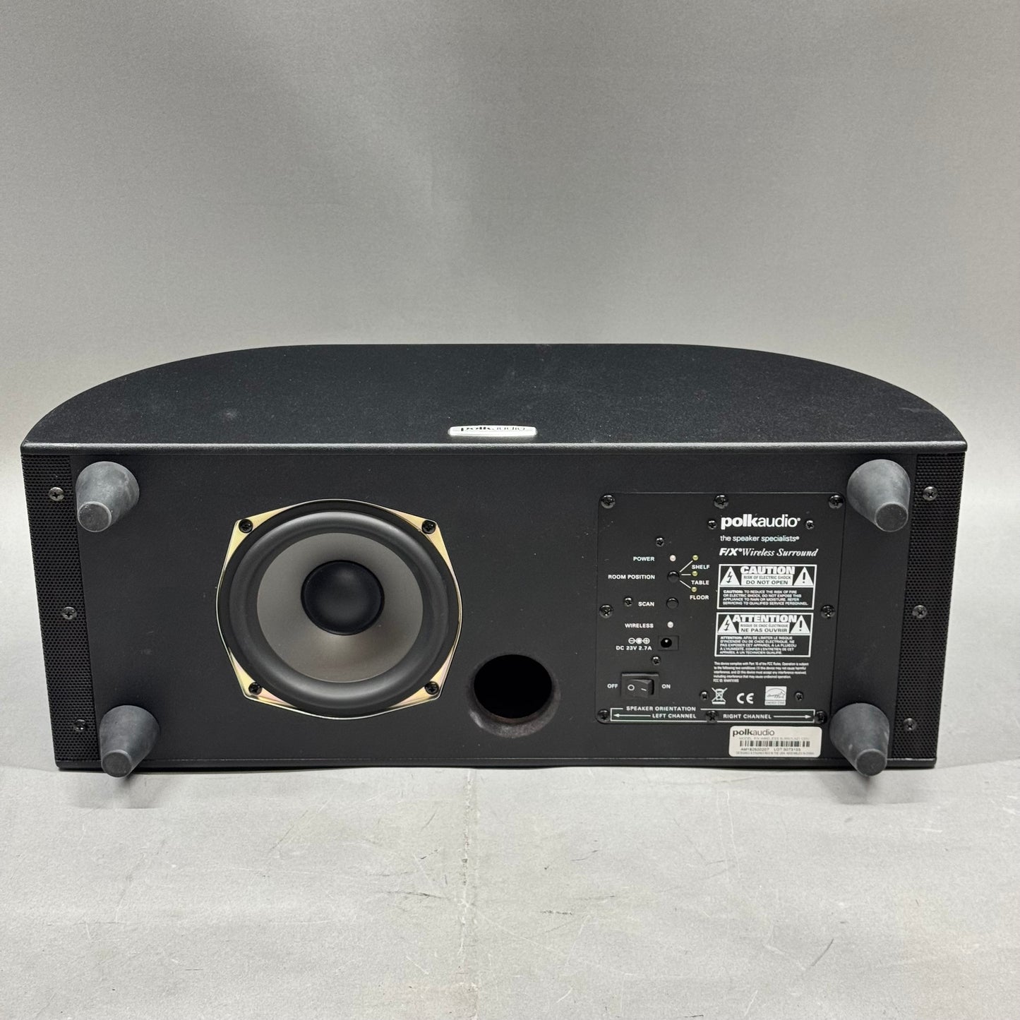 Polk Audio F/X Wireless Surround Wireless Home Theater Black