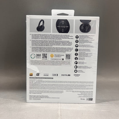 New Sony WH-1000XM4 Active Noise Cancellation Headphones  Black P-92487235-M
