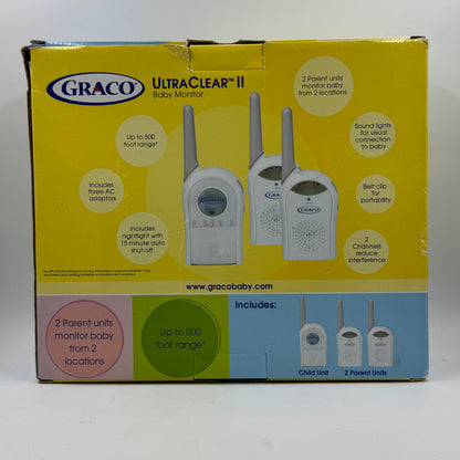 New Graco UltraClearII Baby Monitor