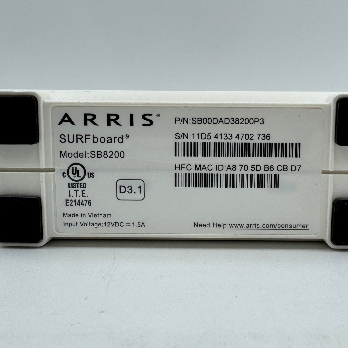 ARRIS SURFboard Cable Modem