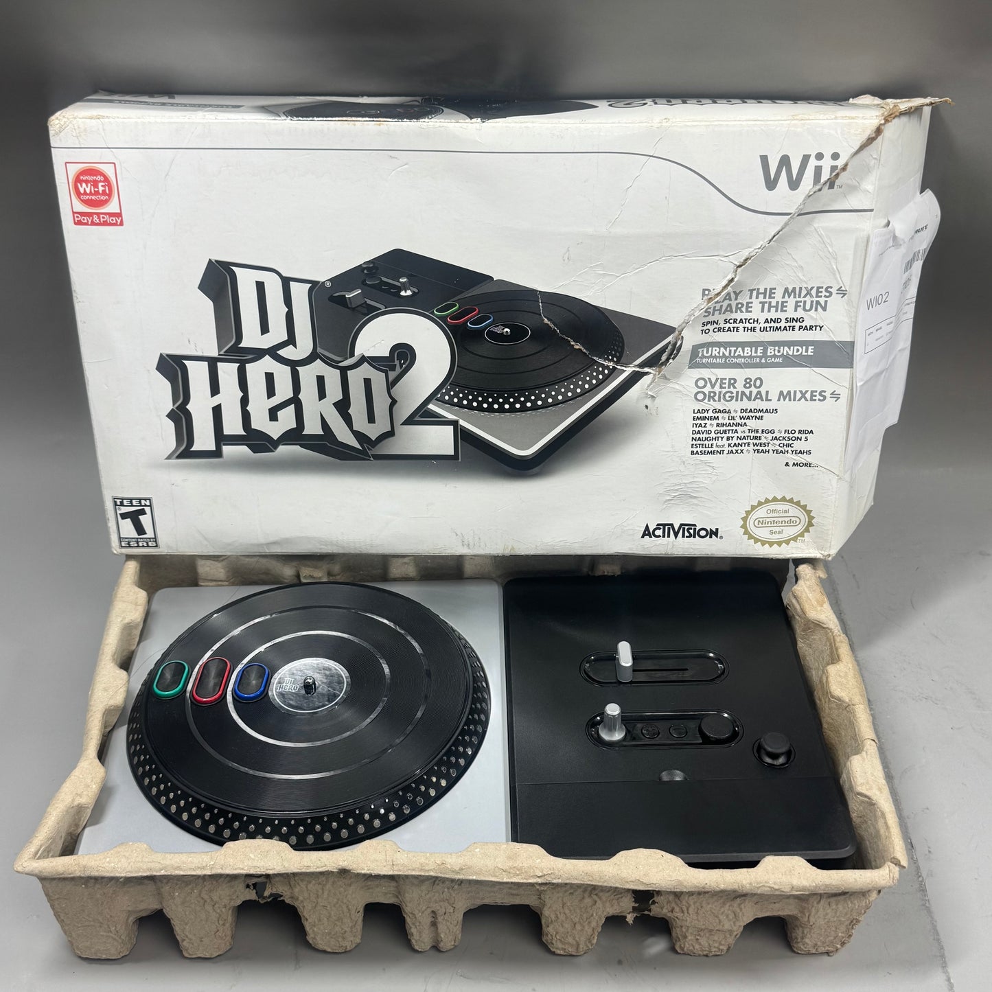 Nintendo Dj Hero silver