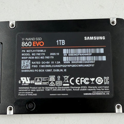 Samsung Internal 860 Evo 1TB SATA SSD MZ-76E1T0